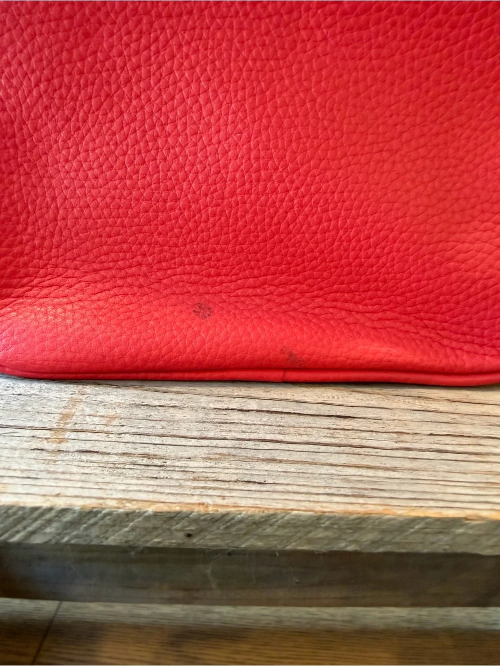 Kate Spade New York Coral Pebbled Leather Camera Crossbody Bag